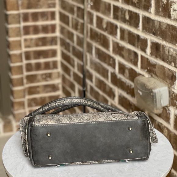 Montana West Embroidered Collection Satchel Bag - Picture 5 of 6